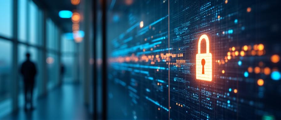 Imagen conceptual de seguridad de datos y privacidad legal